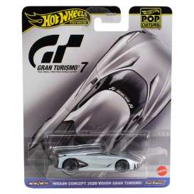 Nissan  - Concept Vision Gran Turismo 2020 silver - 1:64 - Hotwheels - HKC38 - hwmvHKC38 | Toms Modelautos