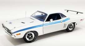 Dodge  - Challenger R/T 1971 white/blue - 1:18 - Acme Diecast - 1806027 - acme1806027 | Toms Modelautos