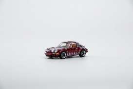 Singer  - Targa deep red - 1:64 - Pop Race Limited - PR640083 - PR640083 | Toms Modelautos