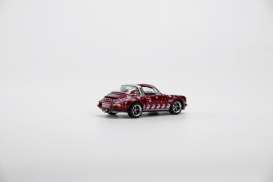 Singer  - Targa deep red - 1:64 - Pop Race Limited - PR640083 - PR640083 | Toms Modelautos