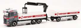 Scania  - CR 20 ND white/red/grey - 1:87 - Herpa - H316842 - herpa316842 | Toms Modelautos