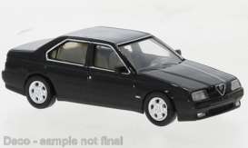Alfa Romeo  - 164 1987 black - 1:87 - Brekina - pcx870433 - PCX870433 | Toms Modelautos