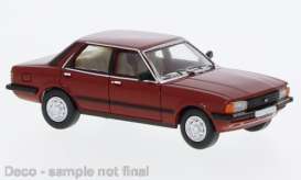 Ford  - Taunus 1979 dark red - 1:87 - Brekina - pcx870696 - PCX870696 | Toms Modelautos