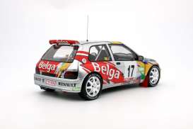 Renault  - Clio Maxi 1995 silver/red - 1:18 - OttOmobile Miniatures - OT1058 - otto1058 | Toms Modelautos