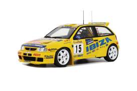 Seat  - Ibiza 1998 yellow - 1:18 - OttOmobile Miniatures - OT445 - otto445 | Toms Modelautos