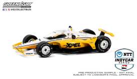 Indy Car  - 2024 white/yellow - 1:64 - GreenLight - 11597 - gl11597 | Toms Modelautos