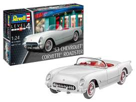 Chevrolet  - Corvette  - 1:24 - Revell - Germany - 07718 - revell07718 | Toms Modelautos