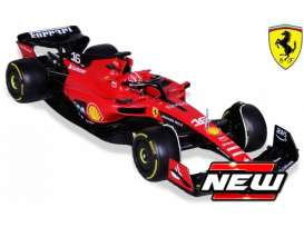 Ferrari  - F1 SF23 2023 red/black - 1:18 - Bburago - 16812L - bura16812L | Toms Modelautos