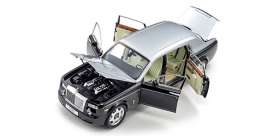 Rolls Royce  - black/silver - 1:18 - Kyosho - 08841BKS - kyo8841BS | Toms Modelautos