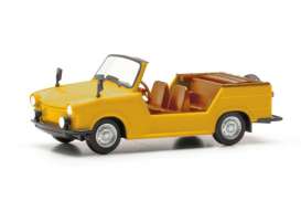 Trabant  - yellow - 1:87 - Herpa - H024808-004 - herpa024808-004 | Toms Modelautos