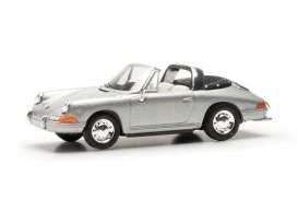 Porsche  - 911 Targa silver - 1:87 - Herpa - H033732-004 - herpa033732-004 | Toms Modelautos