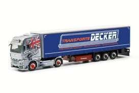 MAN  - TGX GX blue/red/grey - 1:87 - Herpa Trucks - H317313 - herpa317313 | Toms Modelautos