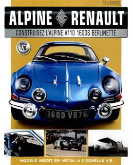 Renault  - Alpine A110 1600S Berlinette blue - 1:8 - Magazine Models - mag8Alpine | Toms Modelautos