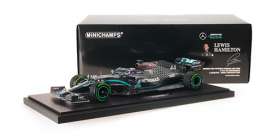 Mercedes Benz  - 2020 black/blue - 1:12 - Minichamps - 127201444 - mc127201444 | Toms Modelautos