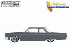 Chevrolet  - Bel Air 1964 grey/silver - 1:64 - GreenLight - 63070D - gl63070D | Toms Modelautos