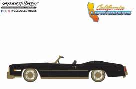 Cadillac  - Eldorado Convertible 1976 black/gold - 1:64 - GreenLight - 63070F - gl63070F | Toms Modelautos