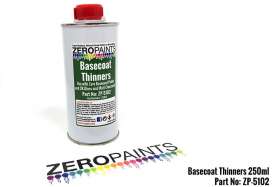 Zero Paints Paint - Basecoat Thinner  - Zero Paints - ZP-5102 - ZP5102 | Toms Modelautos