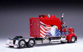 Peterbilt  - 379 2002 red - 1:43 - IXO Models - tr171 - ixtr171 | Toms Modelautos