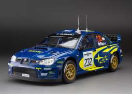 Subaru  - Impreza WRC07 #232 2007 blue/yellow - 1:18 - SunStar - 5583 - sun5583 | Toms Modelautos