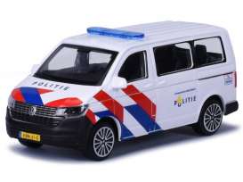 Volkswagen  - T6.1 white/red/blue - 1:43 - Bburago - 30448 - bura30448 | Toms Modelautos
