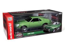 AMC  - AMX 1969 green - 1:18 - Auto World - AMM1313 - AMM1313 | Toms Modelautos