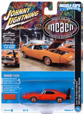 Dodge  - Charger Daytona 1969 orange - 1:64 - Johnny Lightning - SP288A - JLSP288A | Toms Modelautos