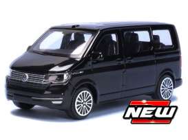 Volkswagen  - T6.1 2020 black - 1:43 - Bburago - 30434Z - bura30434Z | Toms Modelautos