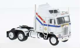 Kenworth  - K100 1976 white - 1:64 - IXO Models - 64TR005 - ix64TR005 | Toms Modelautos