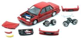 Honda  - Civic red - 1:64 - BM Creations - 64B0401 - BM64B0401LHD | Toms Modelautos