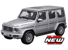 Mercedes Benz  - G Class 2019 silver - 1:24 - Maisto - 39536 - mai39536 | Toms Modelautos