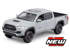 Toyota  - Tacoma 2021 grey - 1:24 - Maisto - 32910G - mai32910G | Toms Modelautos