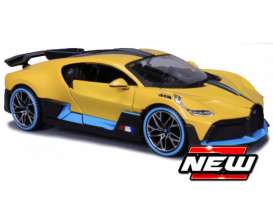 Bugatti  - Divo 2024 yellow/blue - 1:24 - Maisto - 31526Y - mai31526Y | Tom's Modelauto's