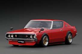 Nissan  - Skyline 2000 GT-R red - 1:18 - Ignition - IG3455 - IG3455 | Toms Modelautos