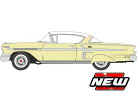 Chevrolet  - Impala SPort Coupe 1958 creme/white - 1:87 - Oxford Diecast - 87CIS58002 - ox87CIS58002 | Toms Modelautos