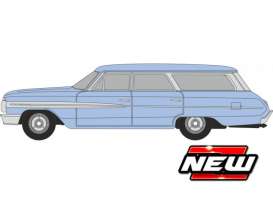 Ford  - Country Sedan Station Wagon 1964 light blue - 1:87 - Oxford Diecast - 87FC64001 - ox87FC64001 | Toms Modelautos