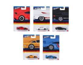 Porsche  - Celebration mix of 5 various - 1:64 - Hotwheels - GRT01 - hwmvGRT01-979G | Toms Modelautos