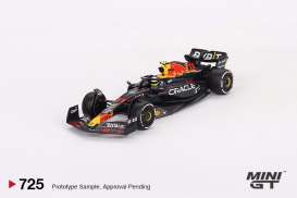 Red Bull Racing   - F1 RB19 #11 Sergio Perez 2023 red bull blue - 1:64 - Mini GT - 00725-L - MGT00725Lhd | Toms Modelautos