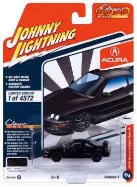 Acura  - Integra Type R 2000 black - 1:64 - Johnny Lightning - SP322B - JLSP322B | Toms Modelautos