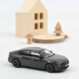 Peugeot  - 508 GT Hybrid 2023 grey - 1:43 - Norev - 475833 - nor475833 | Toms Modelautos