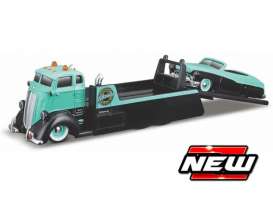 Ford  - COE 1950 green/black - 1:64 - Maisto - 08119-07142G - mai15055-08119-07142G | Toms Modelautos