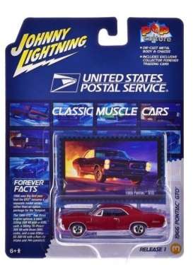 Pontiac  - GTO 1966 red - 1:64 - Johnny Lightning - SP372 - JLSP372 | Toms Modelautos