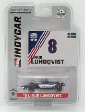 Indy Car  - 2024 white/blue - 1:64 - GreenLight - 11609 - gl11609 | Toms Modelautos