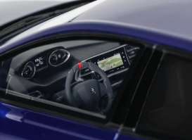 Peugeot  - 308 GTI 2018 blue/black - 1:18 - OttOmobile Miniatures - OT922 - otto922 | Toms Modelautos
