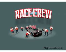 Figures  - Race Crew various - 1:64 - American Diorama - 2405MJ - AD2405MJ | Toms Modelautos