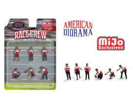 Figures  - Race Crew various - 1:64 - American Diorama - 2405MJ - AD2405MJ | Toms Modelautos