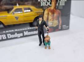 Figures diorama - Rocky with Dog  - 1:43 - Cartrix - CTPL036 - CTPL036 | Toms Modelautos