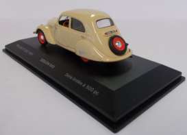 Peugeot  - 202 1938 beige - 1:43 - Magazine Models - ODeon045 - MagODeon045 | Toms Modelautos