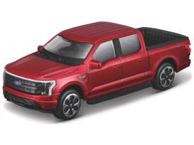 Ford  - F-150 2022 red - 1:43 - Bburago - 30467B - bura30467B | Toms Modelautos