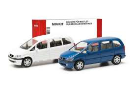 Opel  - Zafira white/blue - 1:87 - Herpa - H013932 - herpa013932 | Toms Modelautos