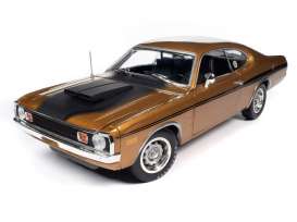 Dodge  - Demon GSS 1972 gold/black - 1:18 - Auto World - AMM1294 - AMM1294 | Toms Modelautos